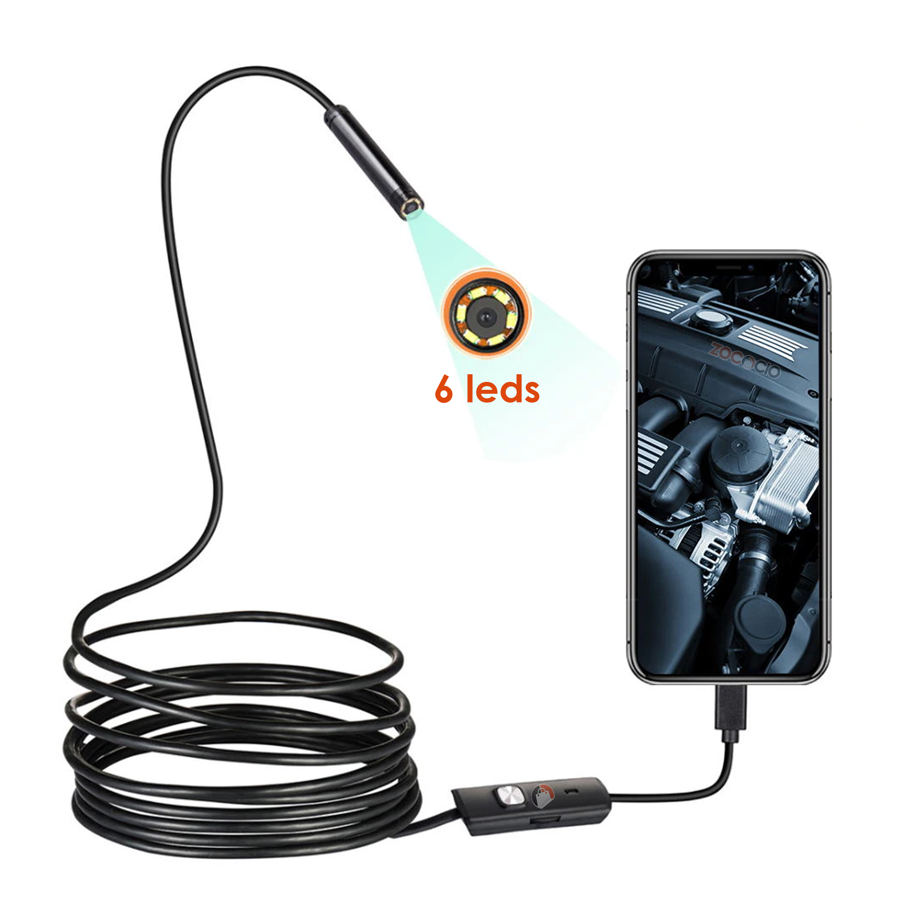 Miniatura 2 de Cámara Endoscópica Impermeable Ip67 Para